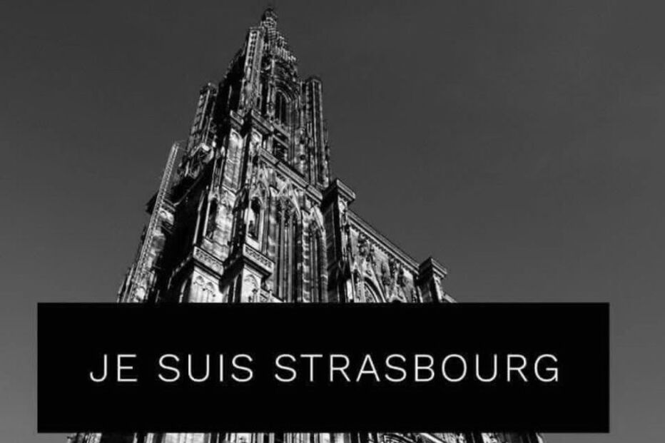Redes sociais enchem-se de imagens de apoio às vítimas de Estrasburgo