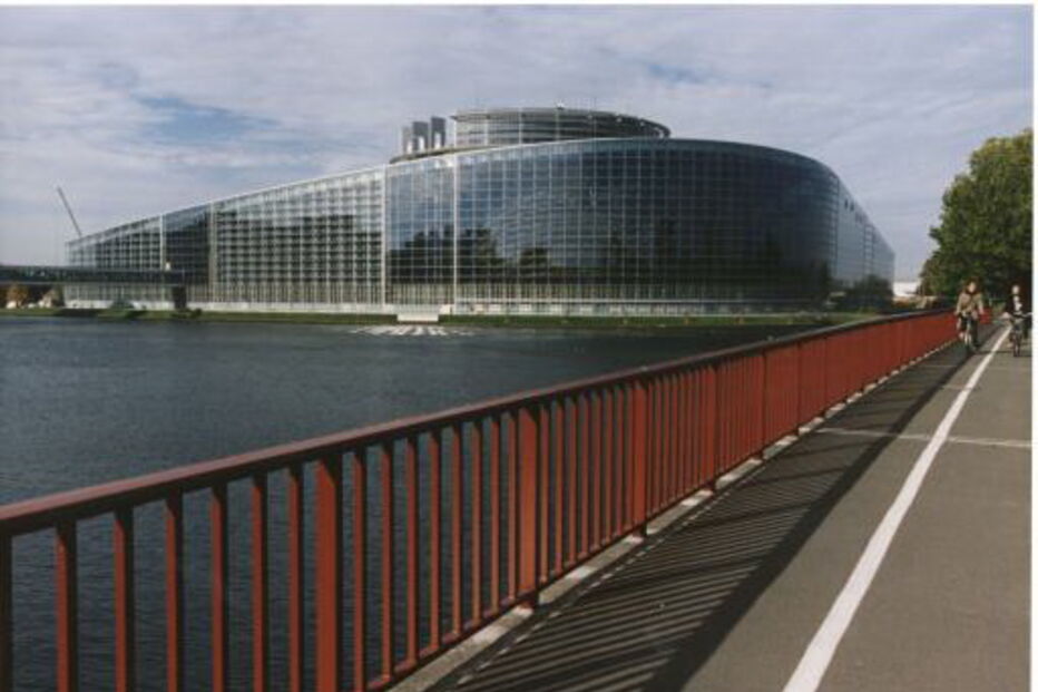 Edifício do Parlamento Europeu, em Estrasburgo