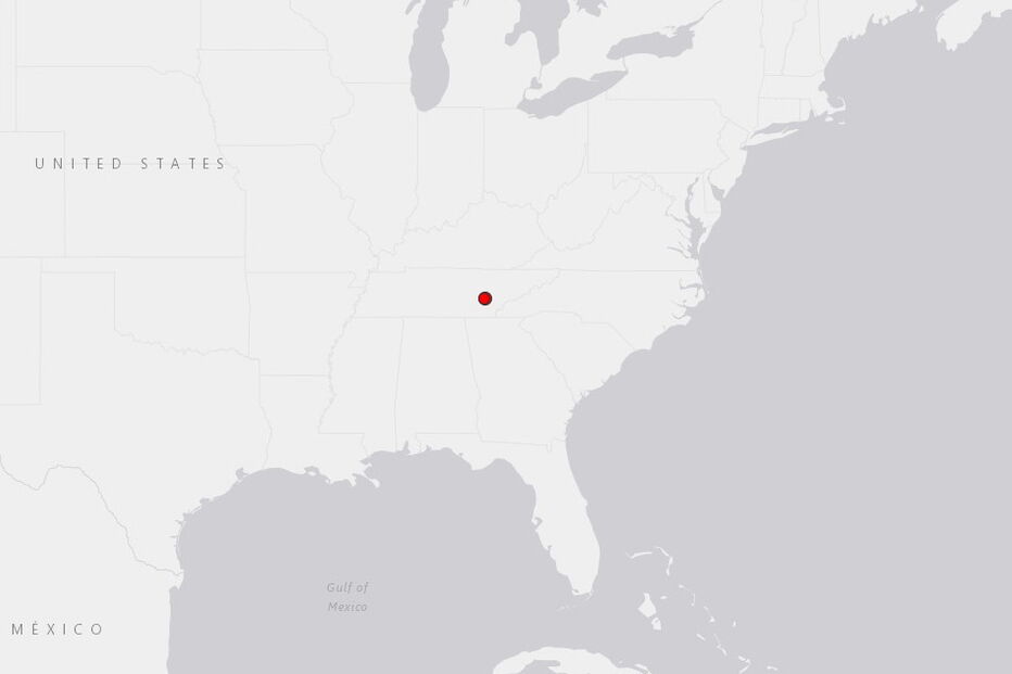 Terramoto registado no Tennesse, nos EUA