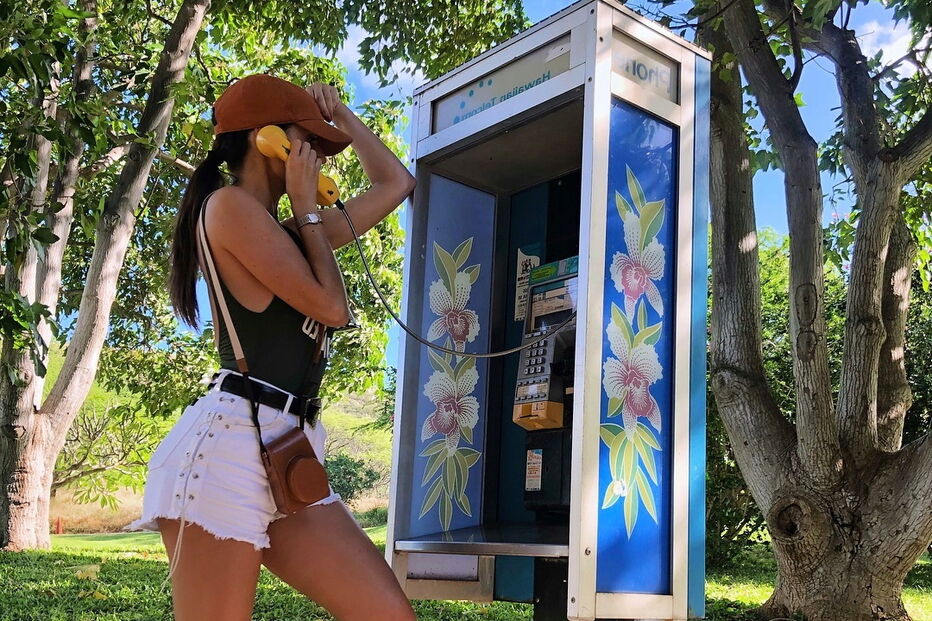 Catarina Gouveia no Havai