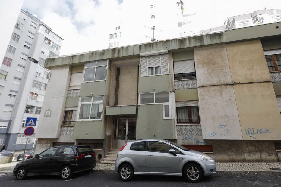 Fachada do prédio onde ocorreu o crime