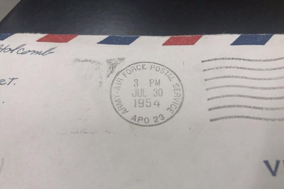 Carta de amor com 64 anos encontrada em supermercado nos EUA