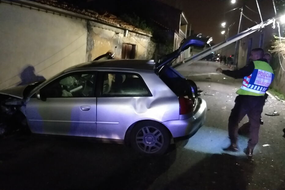 Mulher de 33 anos ferida com gravidade após despiste em Espinho