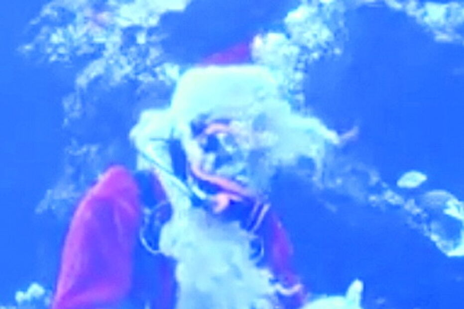 Um Natal molhado em São Francisco