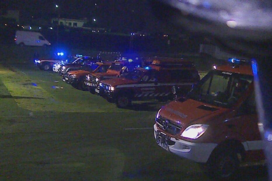 Helicóptero do INEM cai em Valongo