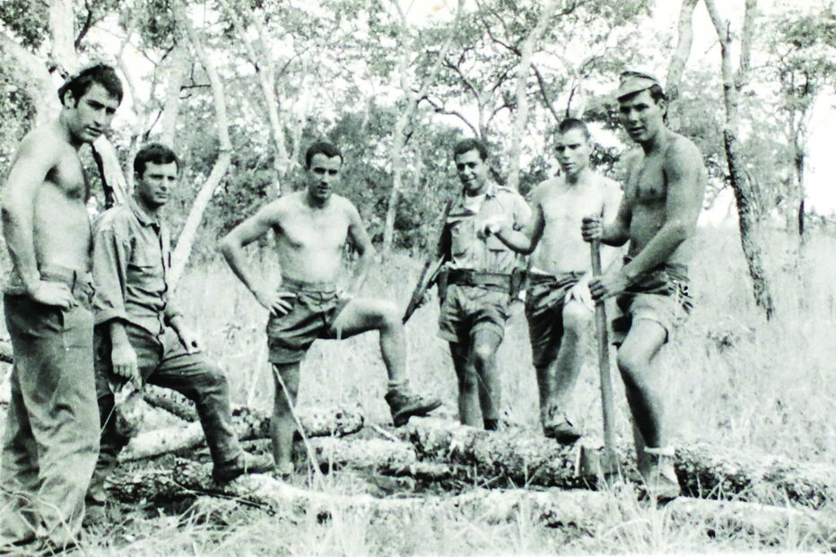 “Uma mina matou o cabo que seguia à minha frente”