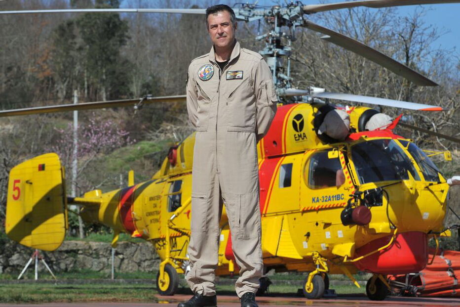 João Lima, piloto que morreu no helicóptero do INEM, em 2012