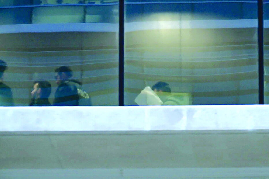 Detidos  começaram a ser identificados ao final da tarde