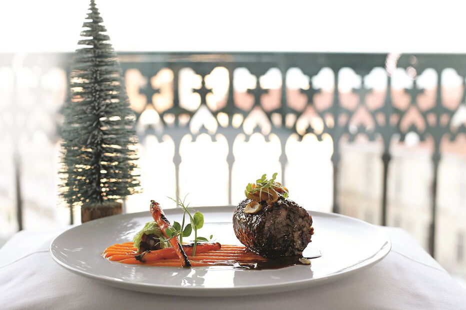 Apresentação com requintes de alta cozinha, mas sem perder o sabor da carne