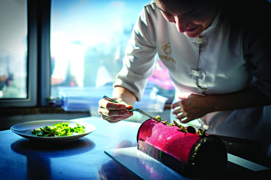 Tronco de Natal junta maracujá à amêndoa e ao incontornável chocolate