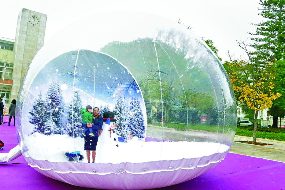 O Natal é celebrado com muita animação