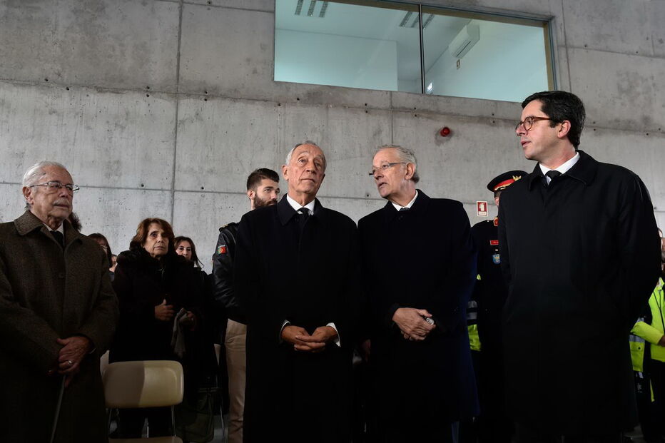 Marcelo assistiu a homenagem e missa do comandante do helicóptero