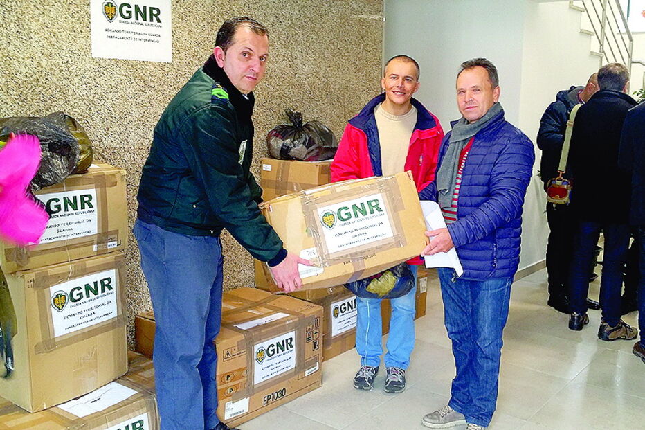 Bens entregues a necessitados