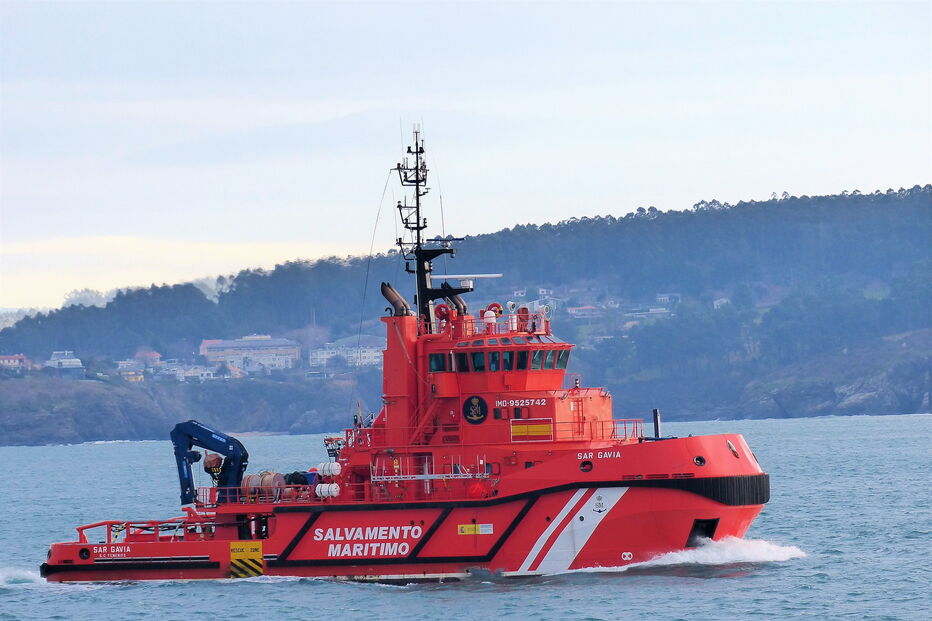 Navio de salvamento marítimo espanhol