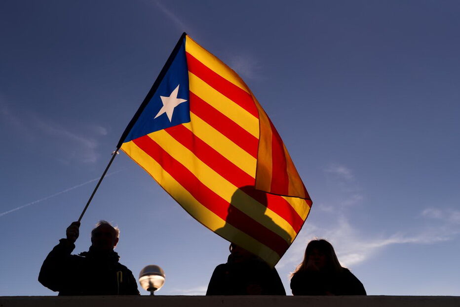 Manifestação em Barcelona