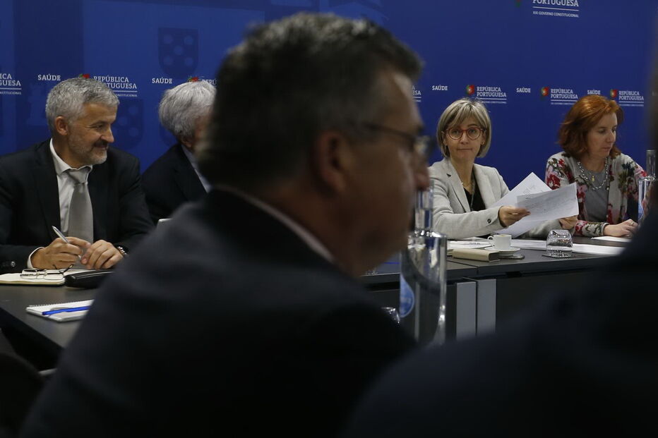 Ministra da Saúde Marta Temido reuniu-se com sindicatos de enfermeiros