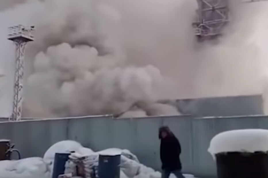 Nove homens encurralados após incêndio em mina na Rússia