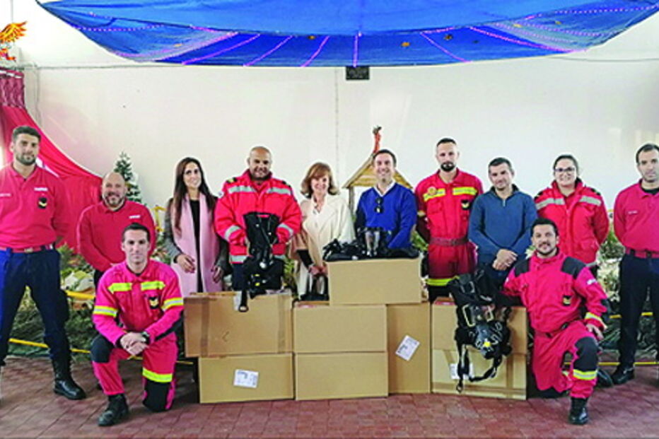 Entrega dos equipamentos 