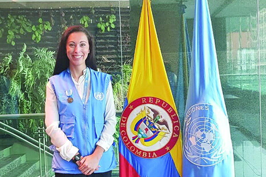 Colômbia Capitão susana Marques, de santarém, está destacada pela Força Aérea numa missão da Onu  