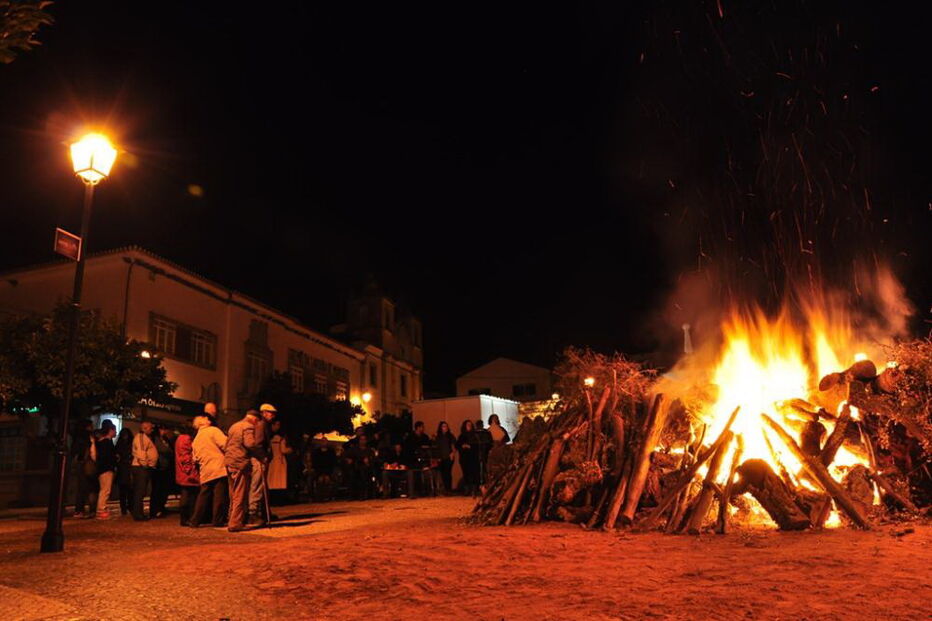 Fogueira de Natal em Monforte