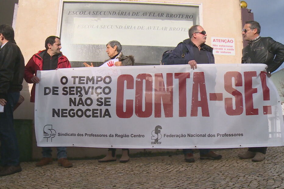 professores, tempo de serviço, protesto