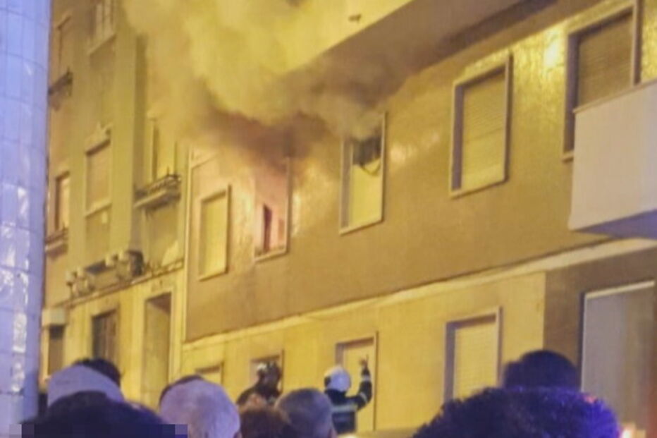 Incêndio em prédio faz 16 feridos na noite de consoada em Lisboa