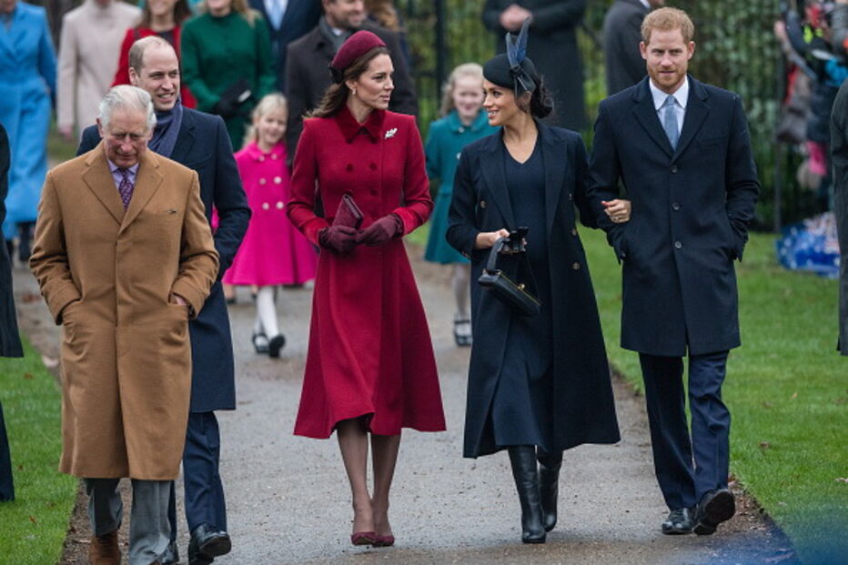 Kate e Meghan surgem lado a lado no dia de Natal e afastam rumores