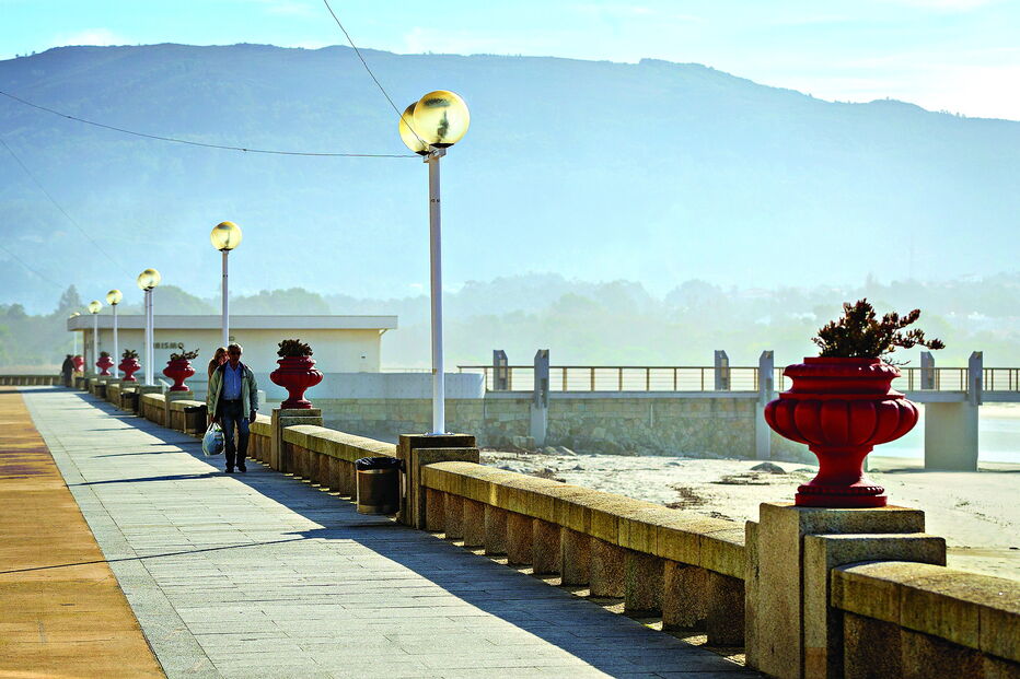 Praia de Vila Praia de Âncora é um dos pontos de grande atração