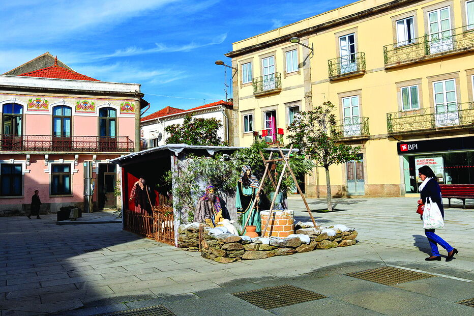 Centro da freguesia é o local ideal para passar um excelente fim de tarde