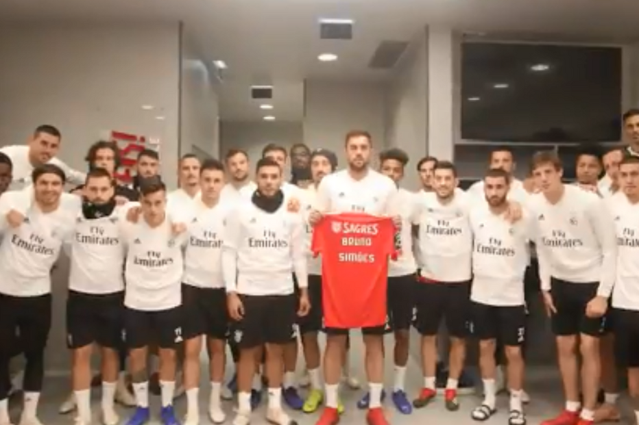 Benfica faz vídeo de apoio a adepto