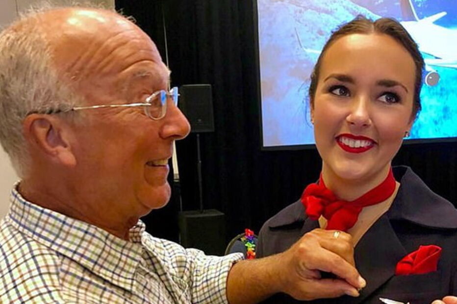 Pai compra seis bilhetes para passar Natal com filha assistente de bordo