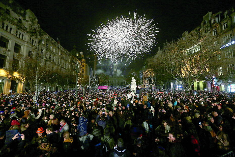 Passagem de Ano no centro do Porto