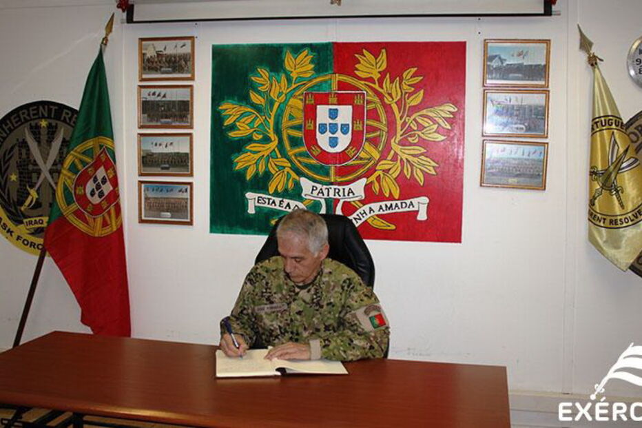 Chefe do Estado-Maior do Exército visitou militares portugueses no Iraque
