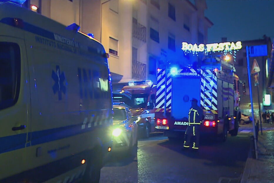 Três feridos em explosão de gás em habitação na Amadora