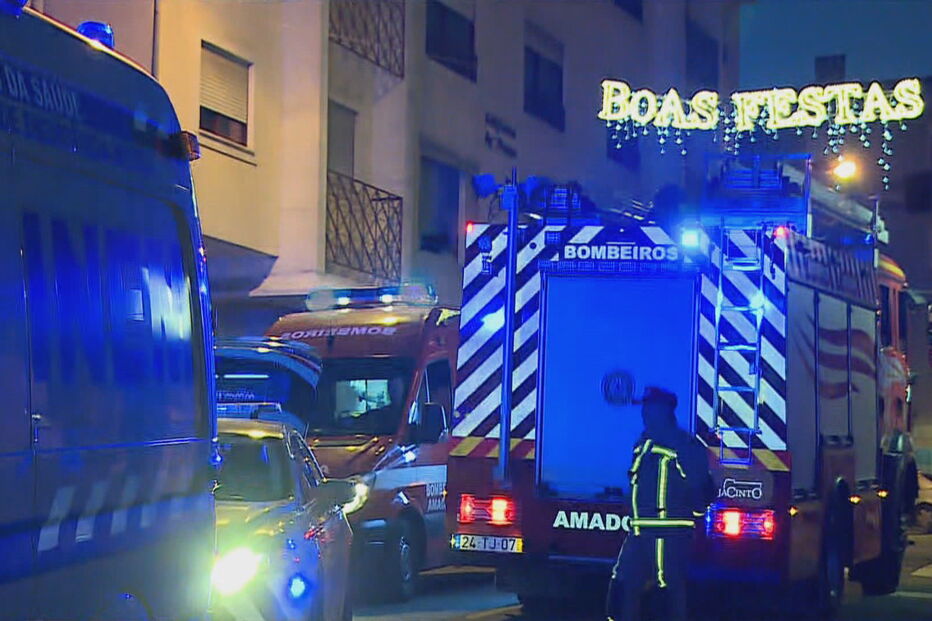 Três feridos em explosão de gás em habitação na Amadora