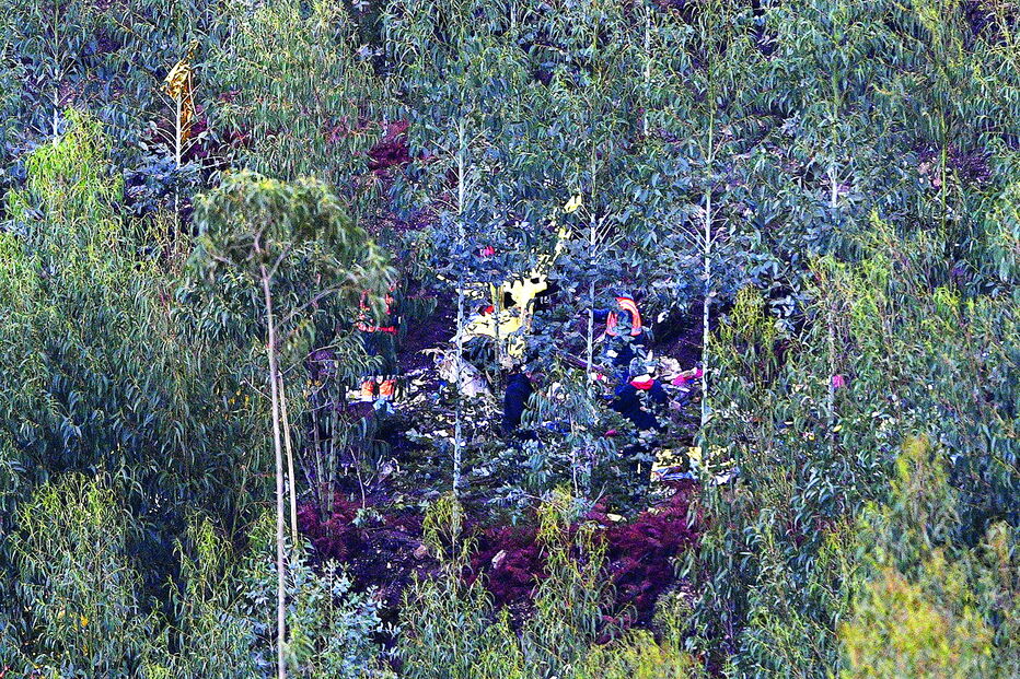 Queda do héli do INEM ocorreu no dia 15, em Valongo