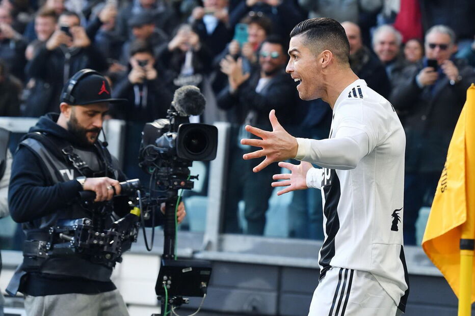 Bastaram dois minutos para Cristiano Ronaldo marcar golo frente à Sampdoria