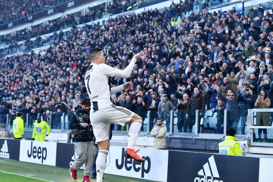 Bastaram dois minutos para Cristiano Ronaldo marcar golo frente à Sampdoria