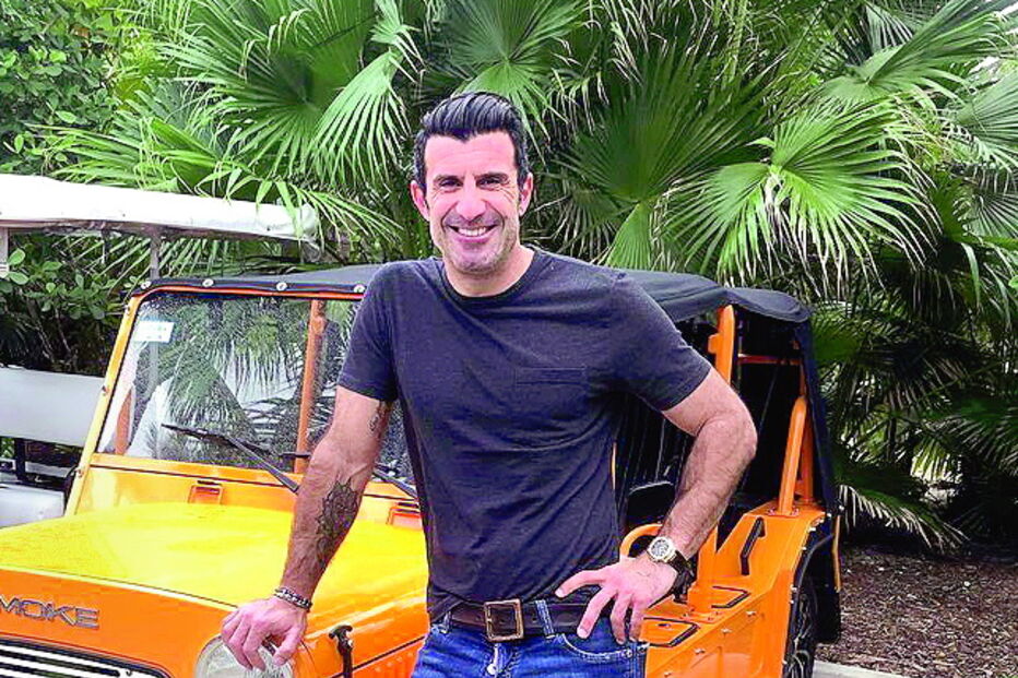 Luís Figo partilhou uma fotografia no Instagram. “Pronto para um passeio”, escreveu 