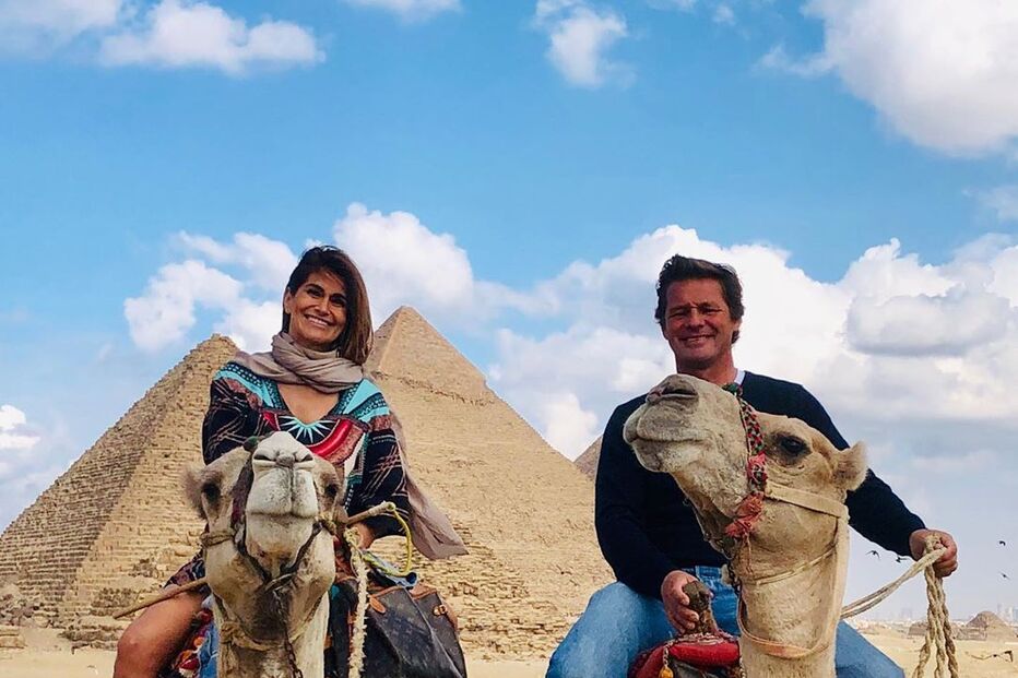 Liliana Campos no Egipto