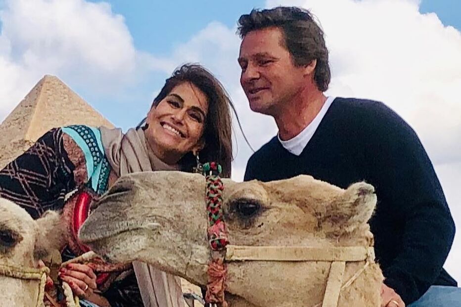 Liliana Campos no Egipto