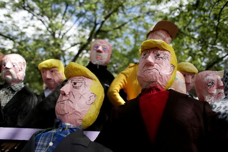 Fantoches à imagem de Trump vão ser queimados no dia 31 de dezembro em Nicarágua