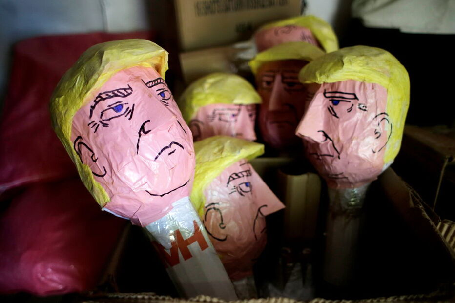 Fantoches à imagem de Trump vão ser queimados no dia 31 de dezembro em Nicarágua