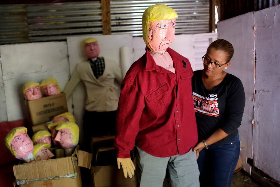 Fantoches à imagem de Trump vão ser queimados no dia 31 de dezembro em Nicarágua