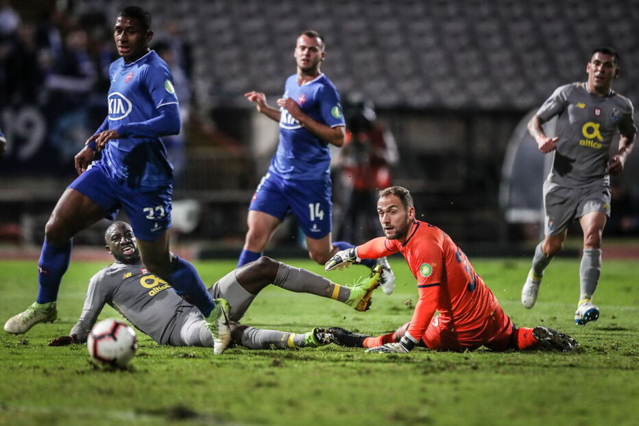 Jogo entre Belenenses e FC Porto para a Taça da Liga	
