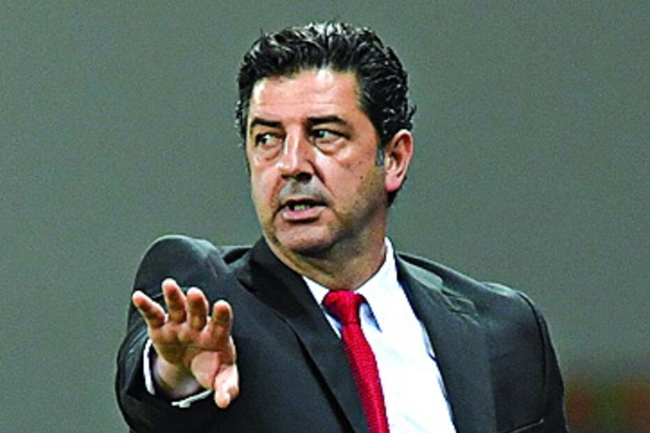 Rui Vitória, técnico do Benfica