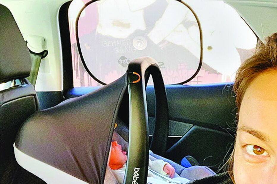 Maya Booth partilhou que já levou para casa o bebé Vincent, fruto da relação com David Quinta  