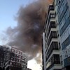 Incêndio deflagra em restaurante de Benfica. Veja as imagens