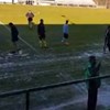 Gelo no relvado adia jogo de futebol nas Caldas das Taipas