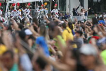 Jair Bolsonaro na tomada de posse 